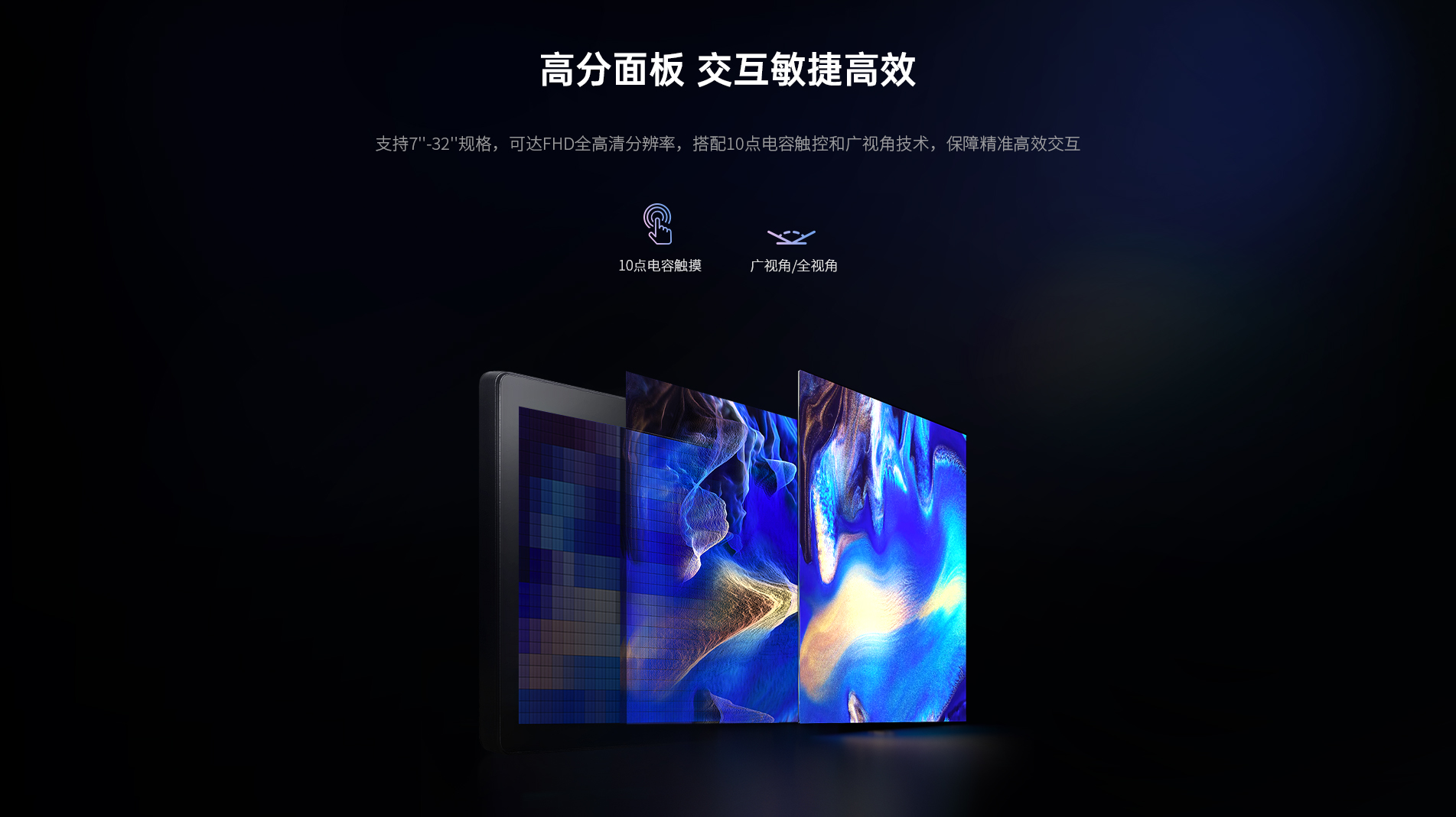 內嵌式工業顯示屏