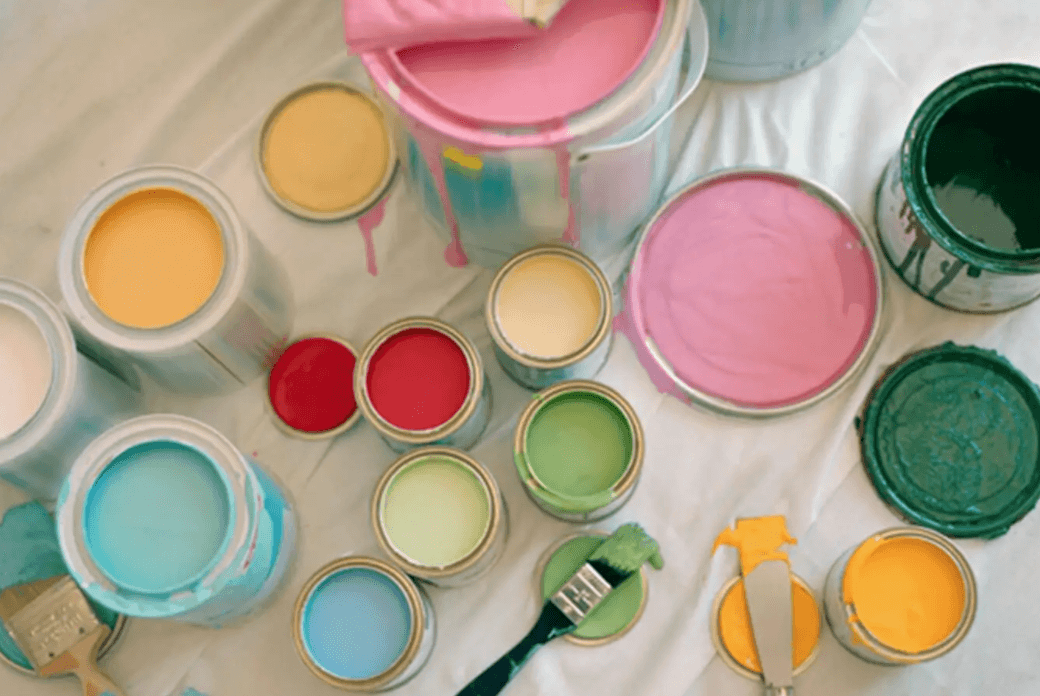 （圖：涂料使用場景）