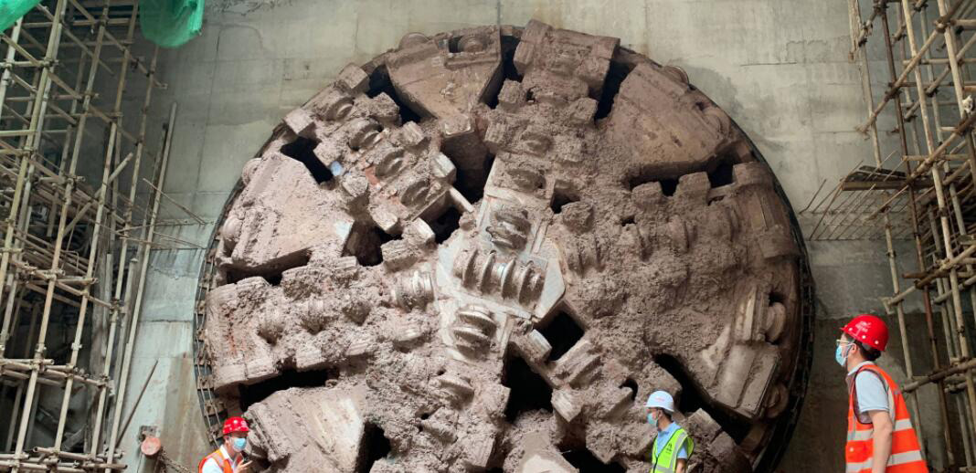 （圖：南輝管廊盾構(gòu)消泡劑應(yīng)用）