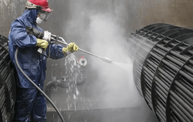 金屬噴淋清洗消泡